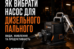 Як вибрати насос для дизельного палива